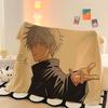 Cool Jujutsu Kaisen Gojo Satoru creative anime cartoon printed pattern fashion personality soft skin-friendly flannel blanket