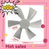 Replacement Vent Fan Blades D Hole RV Bathroom Vent Fan 6 Blades Motor Exhaust Fan for Elixir Ventline 12 Volt Motor Roof Vent