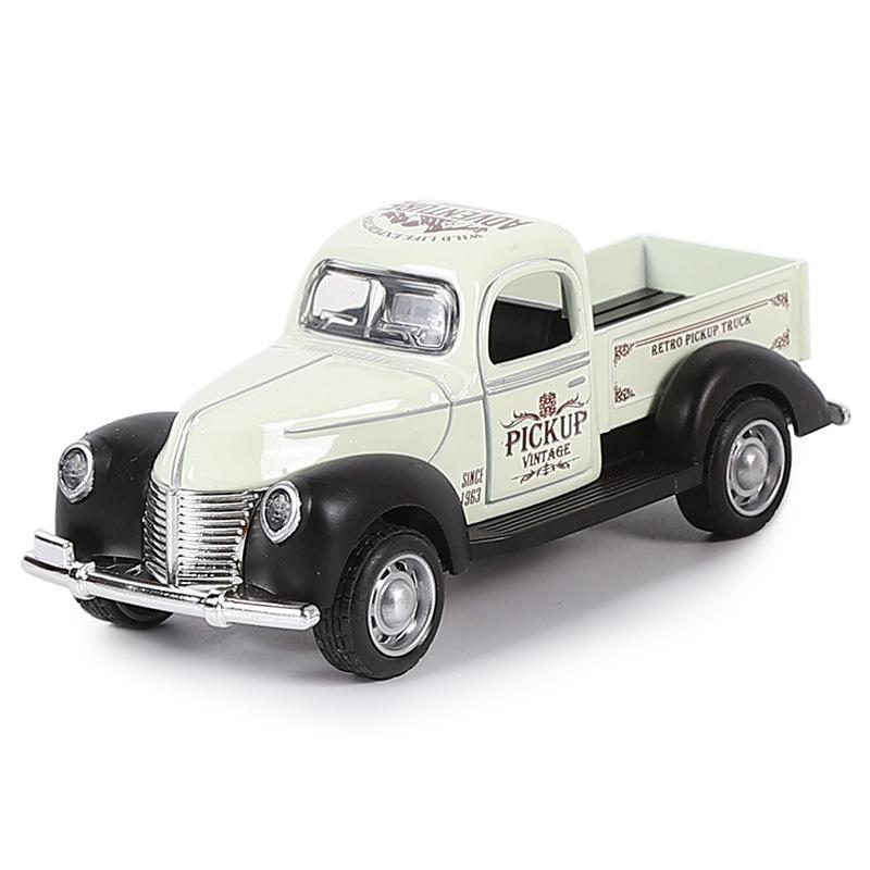 1:32 Alloy Pickup Truck Model Children'S Toy Car Decoration Pull Back Car Model Boy Toy Die Cast Educational Toy