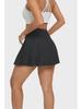 High Waist Pleated Sports Skirt: Yoga, Running, Badminton, Tennis - Anti-Exposure, One-Piece Short Skirt