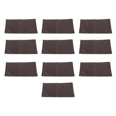 10 Stück Sandlose Sandsäcke mit Kordelzug Hochwasserbarrieren Polyester 25x50cm Dammbeutel für Keller Garage Hochwasserschutz