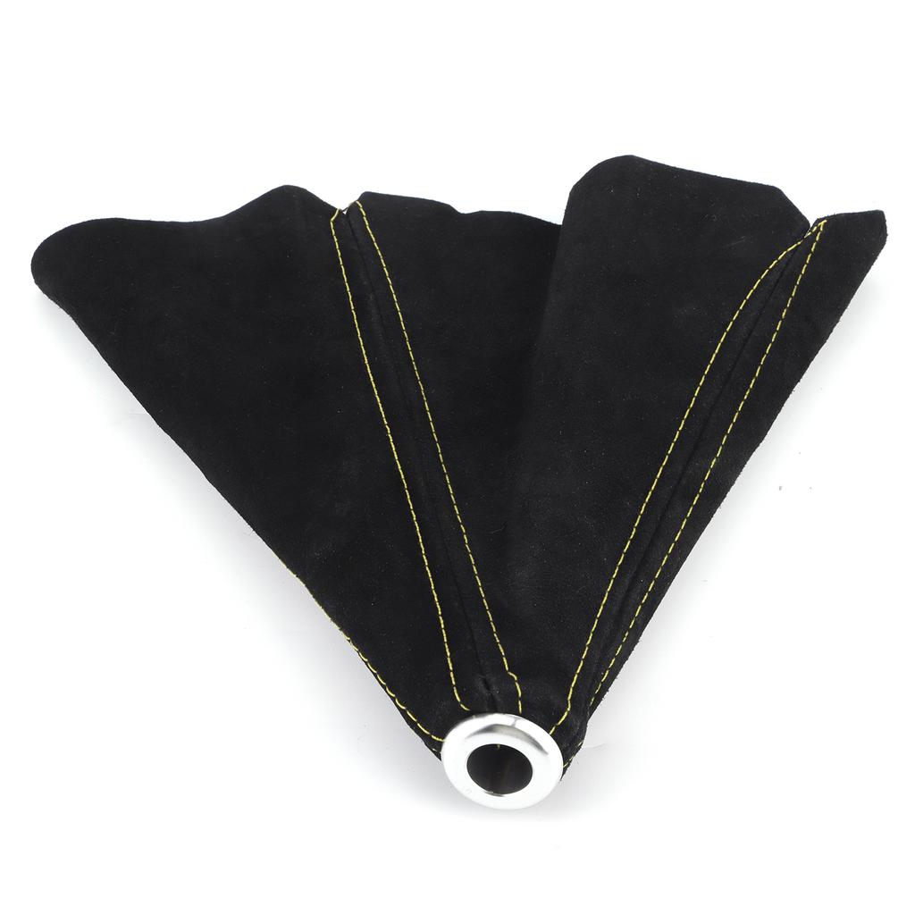 Schalthebel Staubschutzmanschette Gamasche Auto Innenraum Wildleder Universal für die meisten Fahrzeuge Blaue Naht