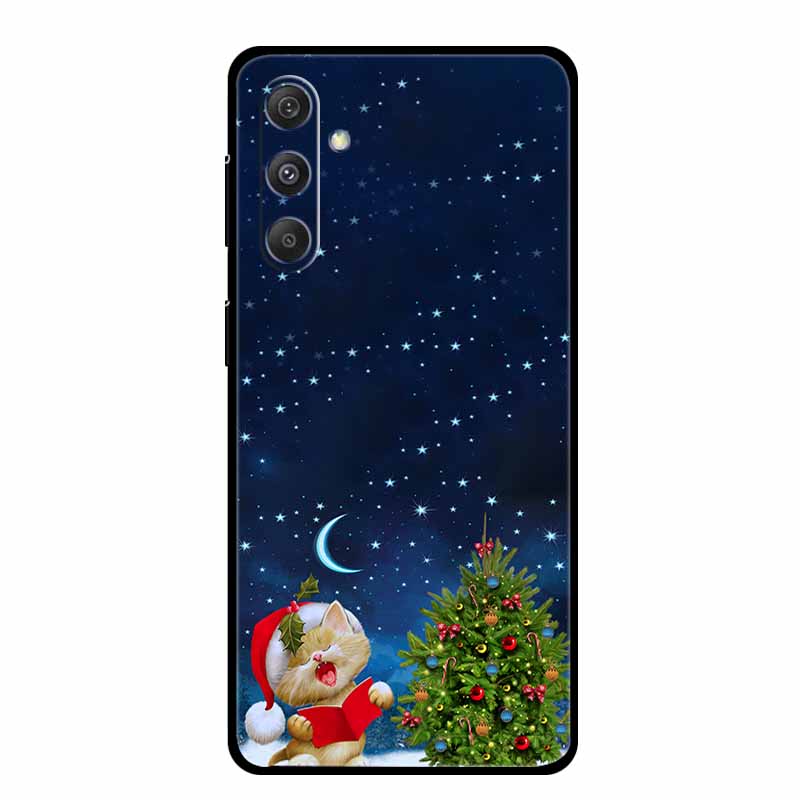 Christmas Case For Samsung Galaxy S24 S25 5G Cases Soft Silicone Bumper for S24 S25 Plus S23 FE S24 FE S25 FE 5G Protector Shell