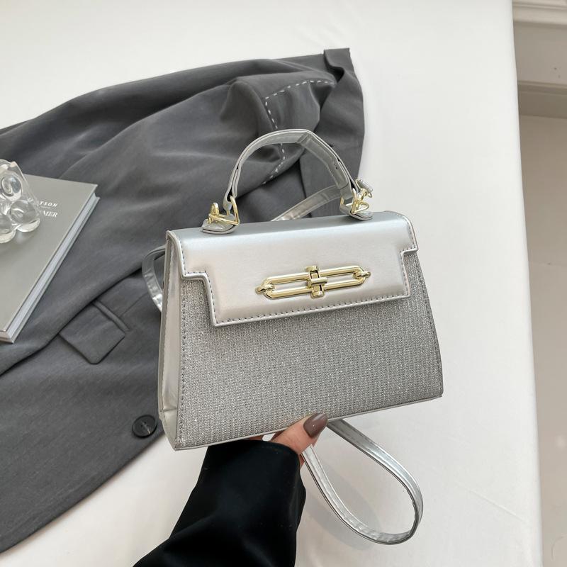 

2025 новая модная сумка через плечо повседневная сумка-мессенджер женская сумка серебряный