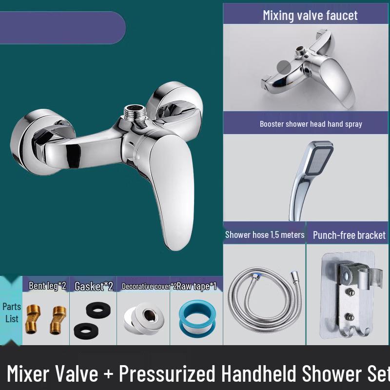 

TLXT Brass Concealed Shower Faucet Set