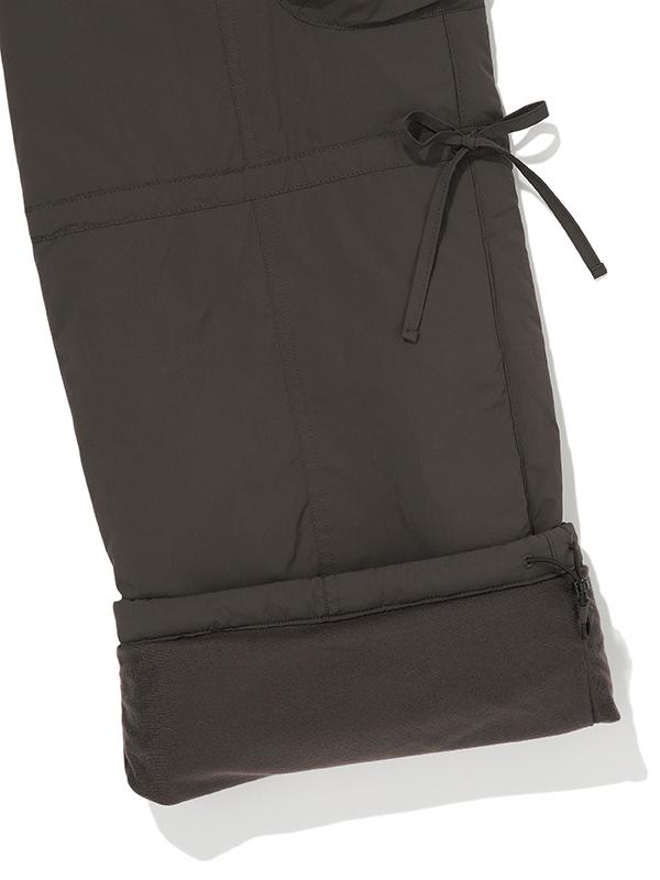 BBC EARTH W Primawarm String Pocket Pants_Charcoal