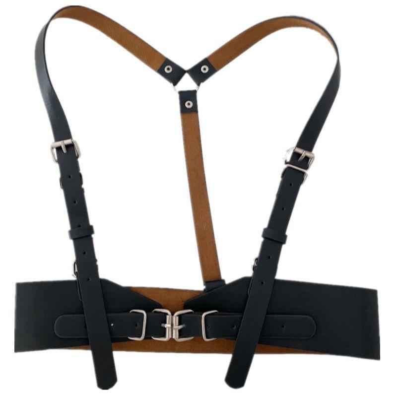 Punk Minimalist Trendy Style Strap Belt For Women With Versatile Dress And Shirt Pairings