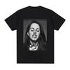 Lana Del Rey Iconic Vintage Portrait Graphic Print Oversized Streetwear Y2K Aesthetic Singer Fan Merch T-Shirt Top for Lana Del Rey Fans Music Lovers