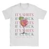 Funny It is Shot O Clock Somewhere Barhopping Drinking Party Tshirt Cotton Clothes Vintage O-neck