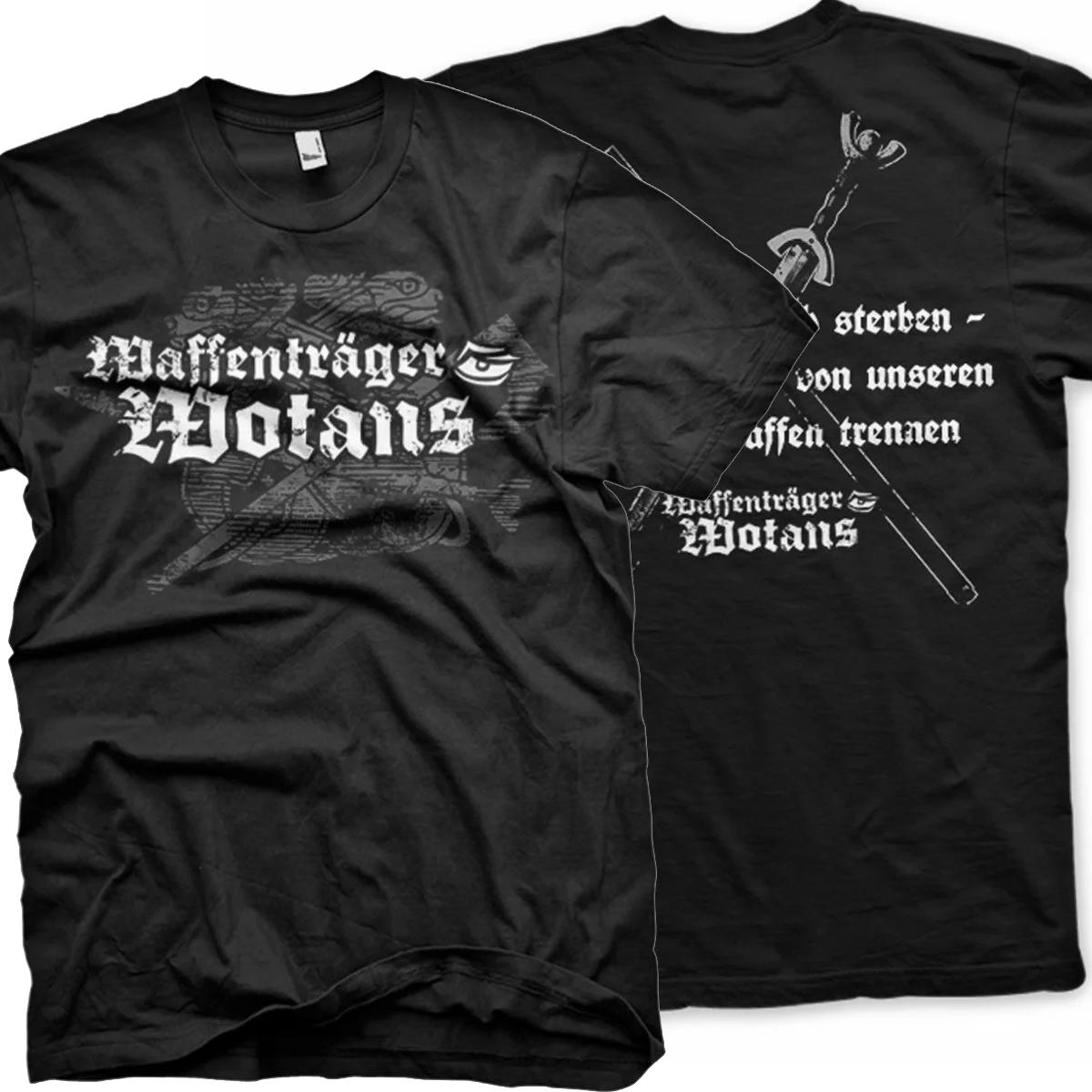 

Waffenträger Wotans Tshirt Odin Einherjer Krieger Thor T-Shirt New 100% Cotton Short Sleeve O-Neck T-shirt Casual Mens Top 4XL