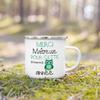 Best Teacher In The World French Print Mug Coffee Cup Drinks Camping Enamel Mugs Teacher's Day Graduate Thanks Gift for Teachers