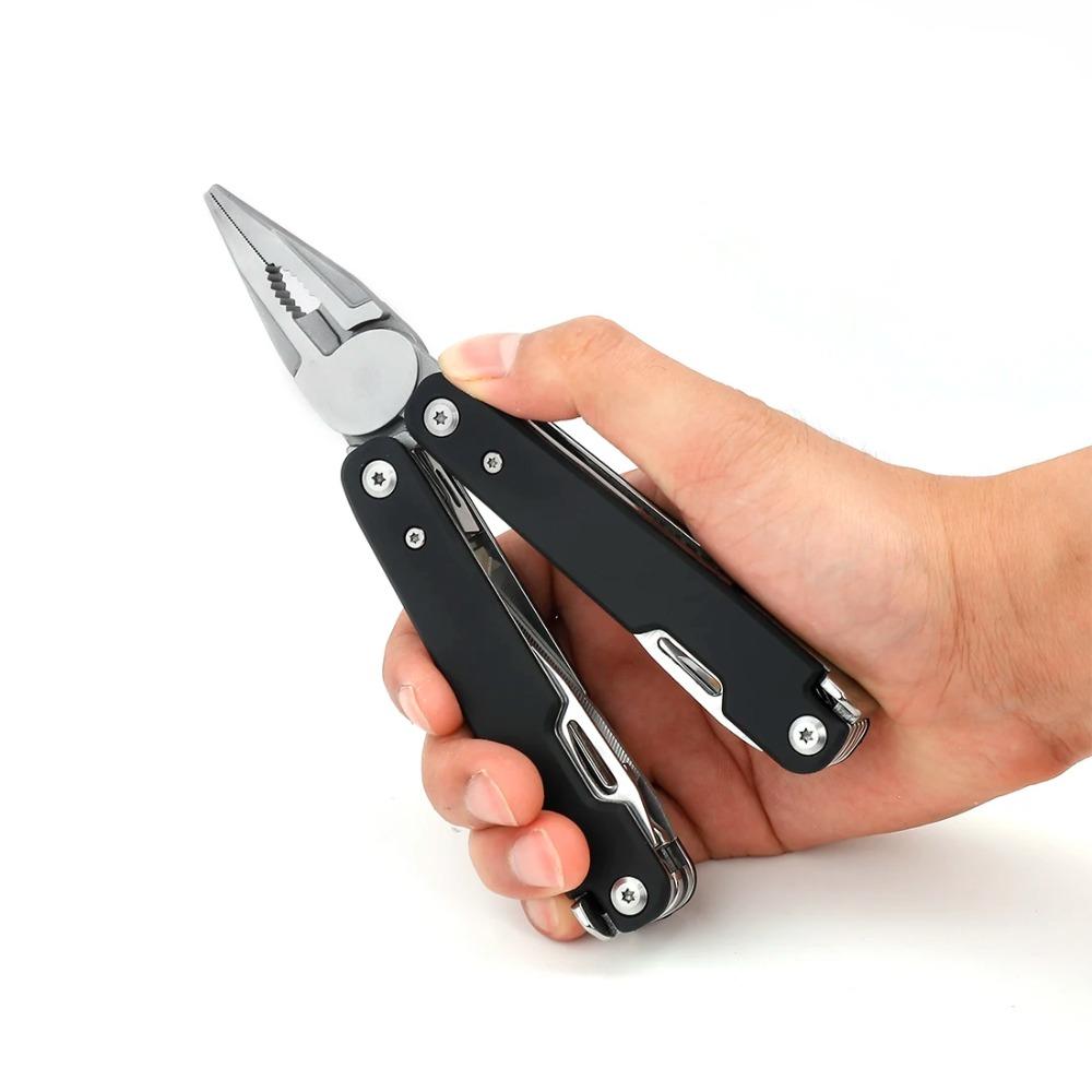 21 In 1 Multi Function Pliers Stainless Steel Portable Pocket Knife with Sheath for Outdoors