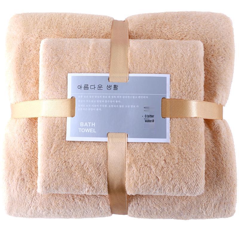 Soft, Quick-Dry Bath Towel Set for Mother and Child - Water Absorbent, Skin-Friendly, Ideal for Gift or Wedding Favor
