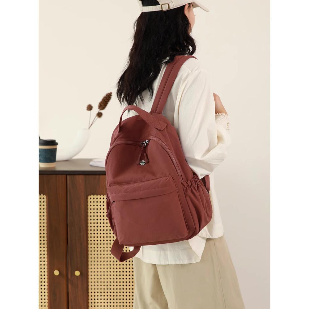 Schoolbag Customer Order Fashion 1011 New Women's Travel Backpack Large Capacity Lightweight Versatile Fashion School Bag Niche Backpack