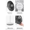 Midea 7-Blade Oscillating Floor Fan CN Plug (adapter Included)