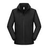 Unisex Windproof Stand Collar Business Jacket - Customizable Logo
