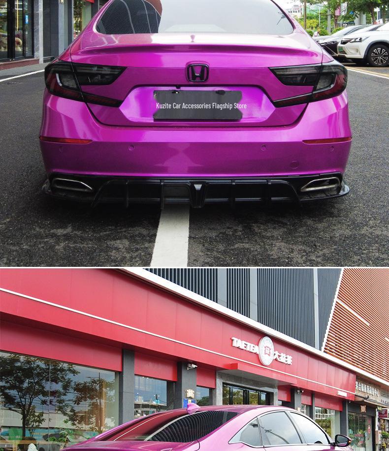 Honda Accord 10th Gen Dragon Scale LED Daytime Running Lights with Flowing Turn Signal & Double Reverse Rear Taillight Assembly