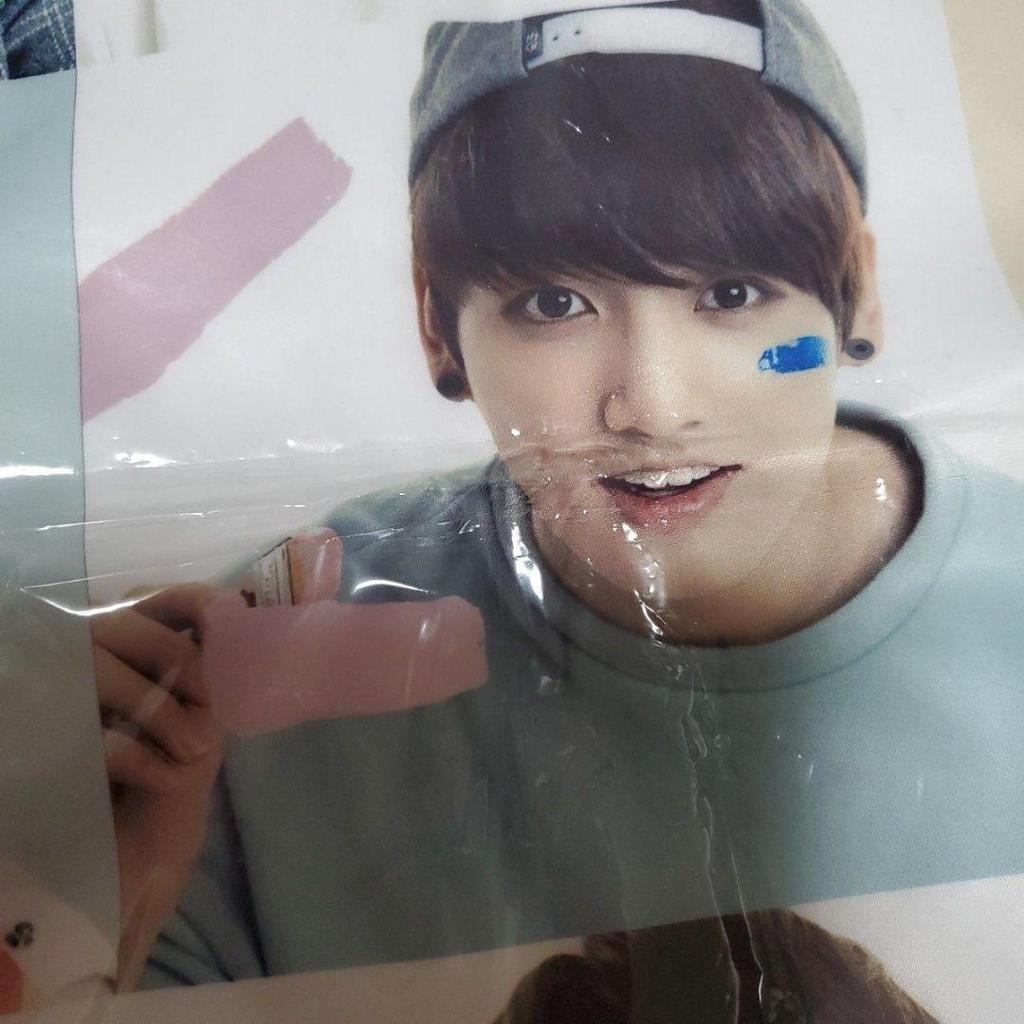 [USED] BTS Super Rare Cushion Cover 2015 TRILOGY BEGINS