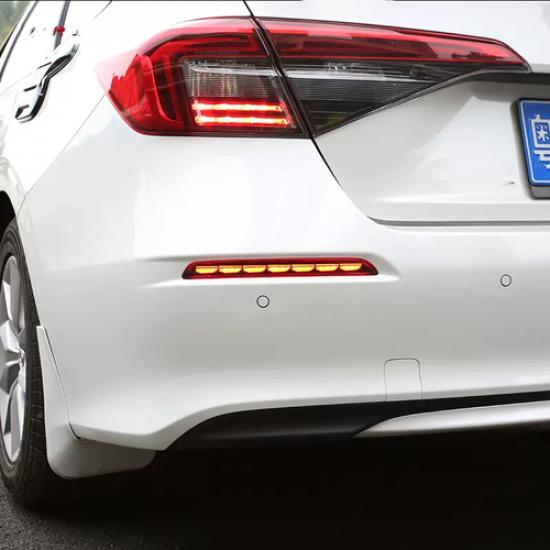 Rear Bumper decoration lamp led brake light For Honda Civic Sedan -2025