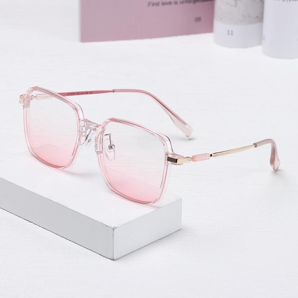 Retro-Brillen UV-Schutz Damen-Sonnenbrillen Klare Rahmen Sonnenbrillen Übertriebene Sonnenbrillen Shades