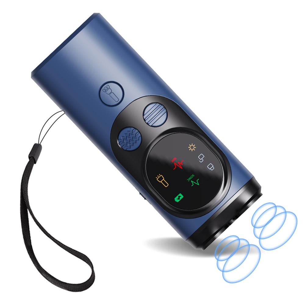 Portable Ultrasonic Dog Repeller High Quality Anti Barking Training Device Rechargeable Dog Deterrent Dog Trainer for Outdoors