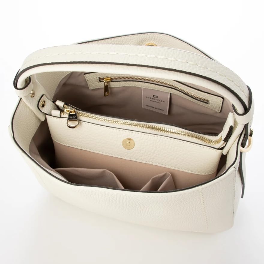 LORISTELLA Genuine Leather 2-Way Tote Bag, ARLET 2527, SpringSummerAutumnWinter, Handbag with Strap, Shoulder Bag, Perfect for Going Out, Dates, or