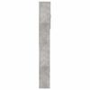 VidaXL Meuble pour machine à laver Gris béton 64x25,5x190 cm 808426