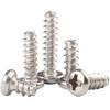 Nickel-Plated Pan Head Phillips Self-Tapping Screws (Sizes: M1.2, M1.4, M1.7, M2, M2.3, M3)