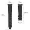 Genuine Leather Watch Band with Stainless Steel Connector for Samsung Gear Fit2 Pro (R365)/Fit2 (R360)