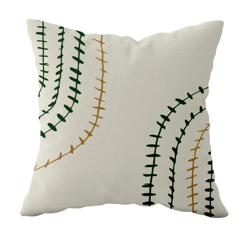 Home Decor Geometric & Floral Patterned Decorative Cushions Pattern Cushion Cover Suitable for Sofa Bedroom Car Pillow Cover