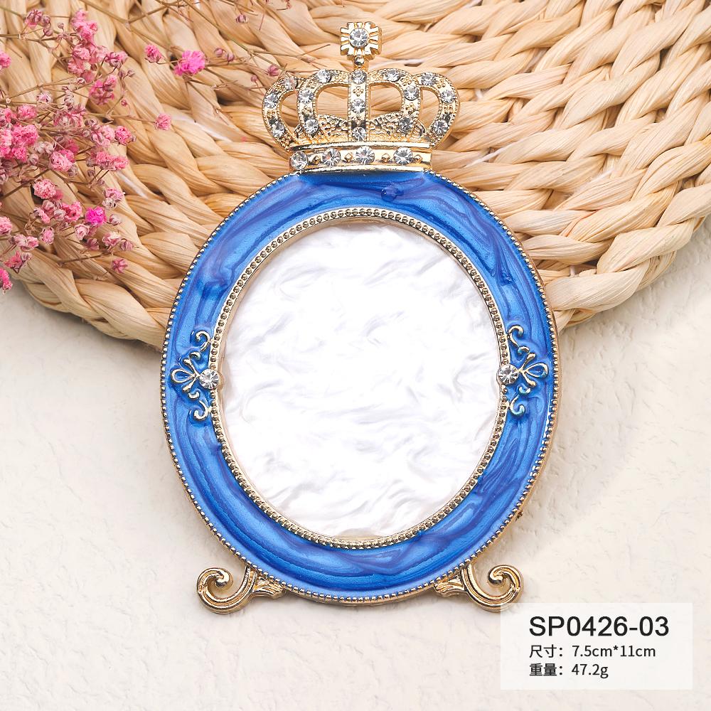 1pc Round/Square Painted Gel Polish Palette Natural Resin Onyx Display Board Holder Practice Nail Art DIY Tools