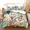 3D Printed Dr.Stone Senku Bedding Set Boys Girls Twin Queen Size Duvet Cover Pillowcase Bed Boys Adult Home Textileextile