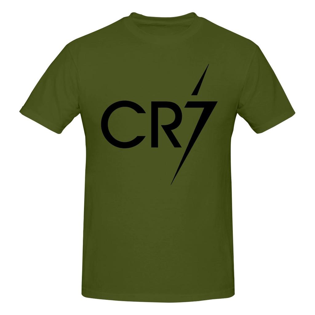 Cr7 Unisex Tshirtkorean Style Minimal Antipilling Tee