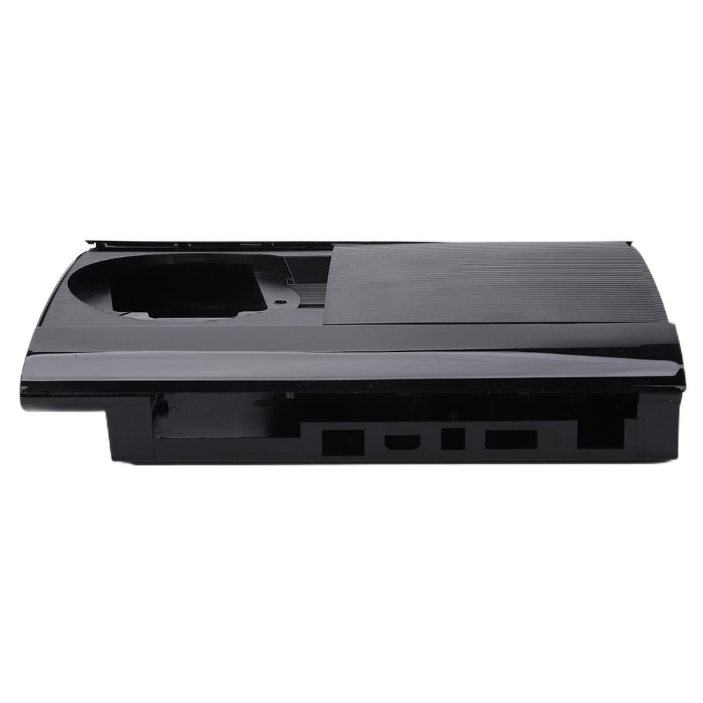 Complete Housing Shell Case Full Kit Gaming Accessories Black with Screws Console Faceplate Cover for PS3 Super Slim 4K 4000