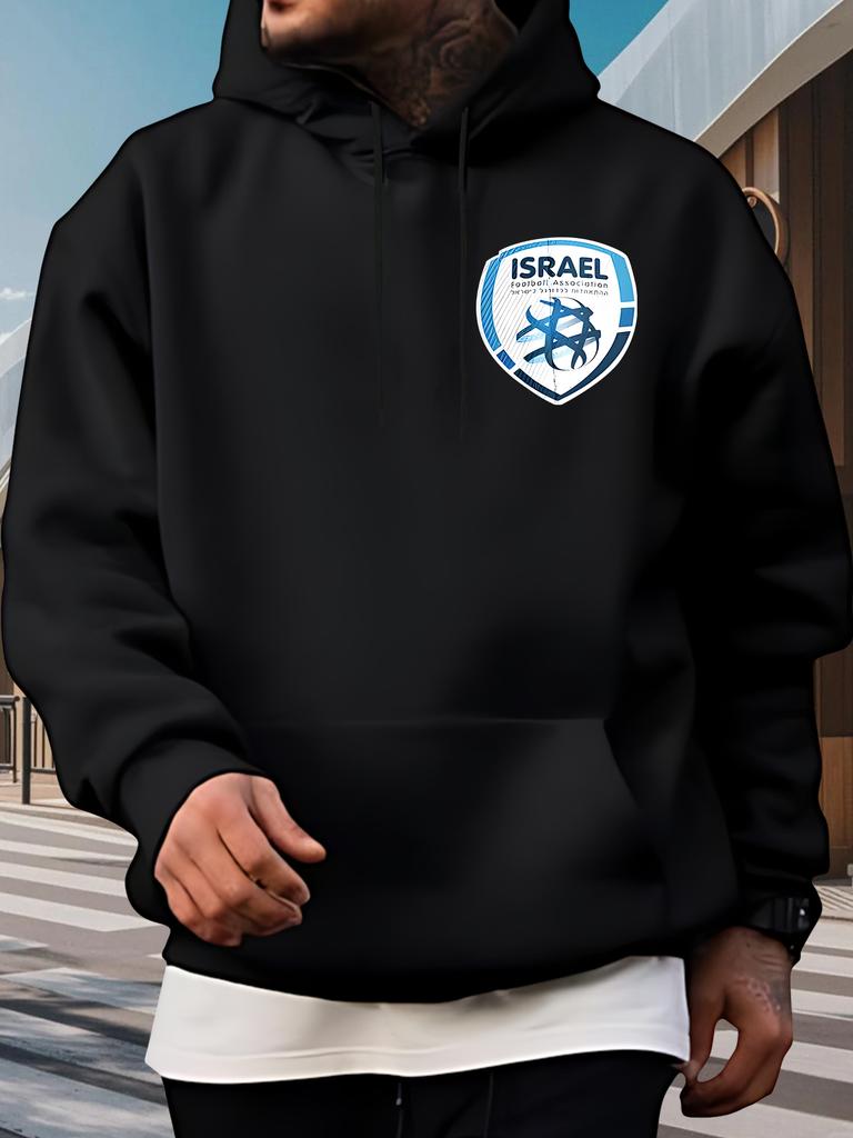 Heavyweight hoodie - Black Pullover Sweatshirt
