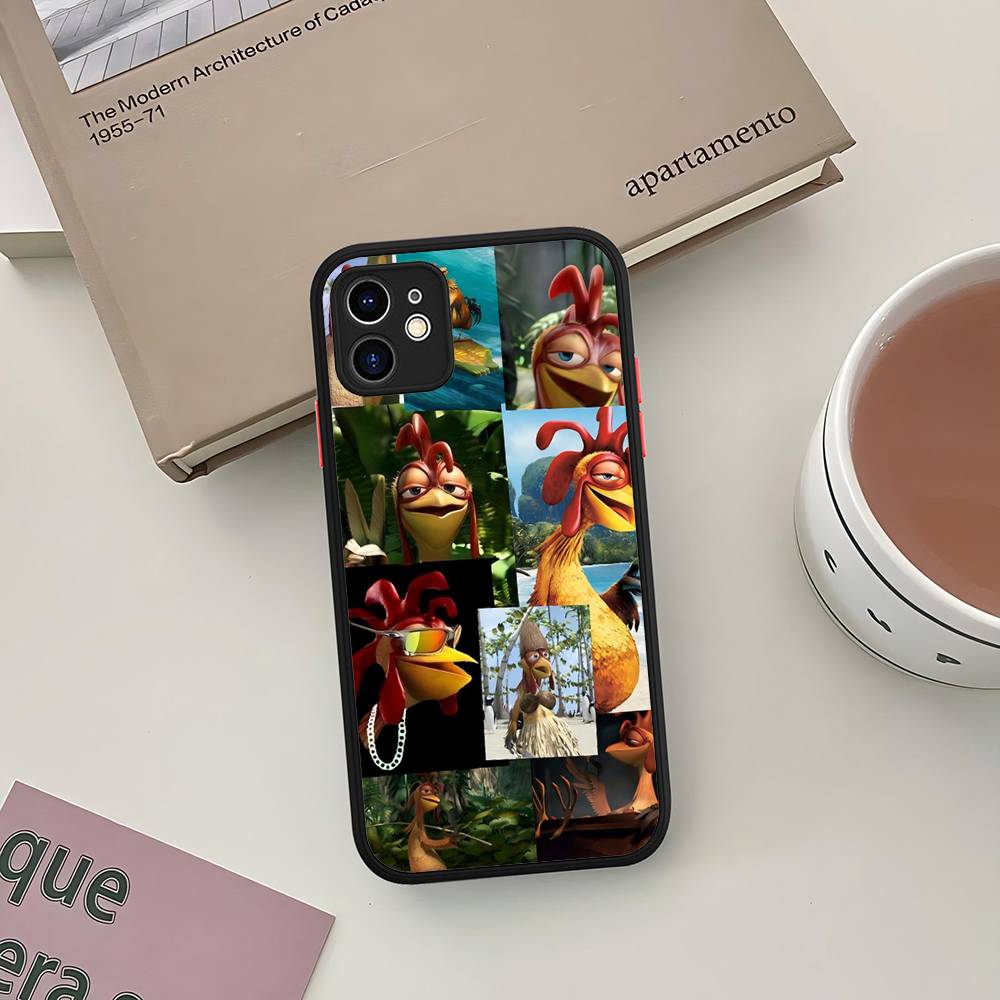 Chicken J-Joe Surf Phone Case For IPhone 16 15 14 13 12 11 Pro Max 7 8 6 6s Plus Matte Cover