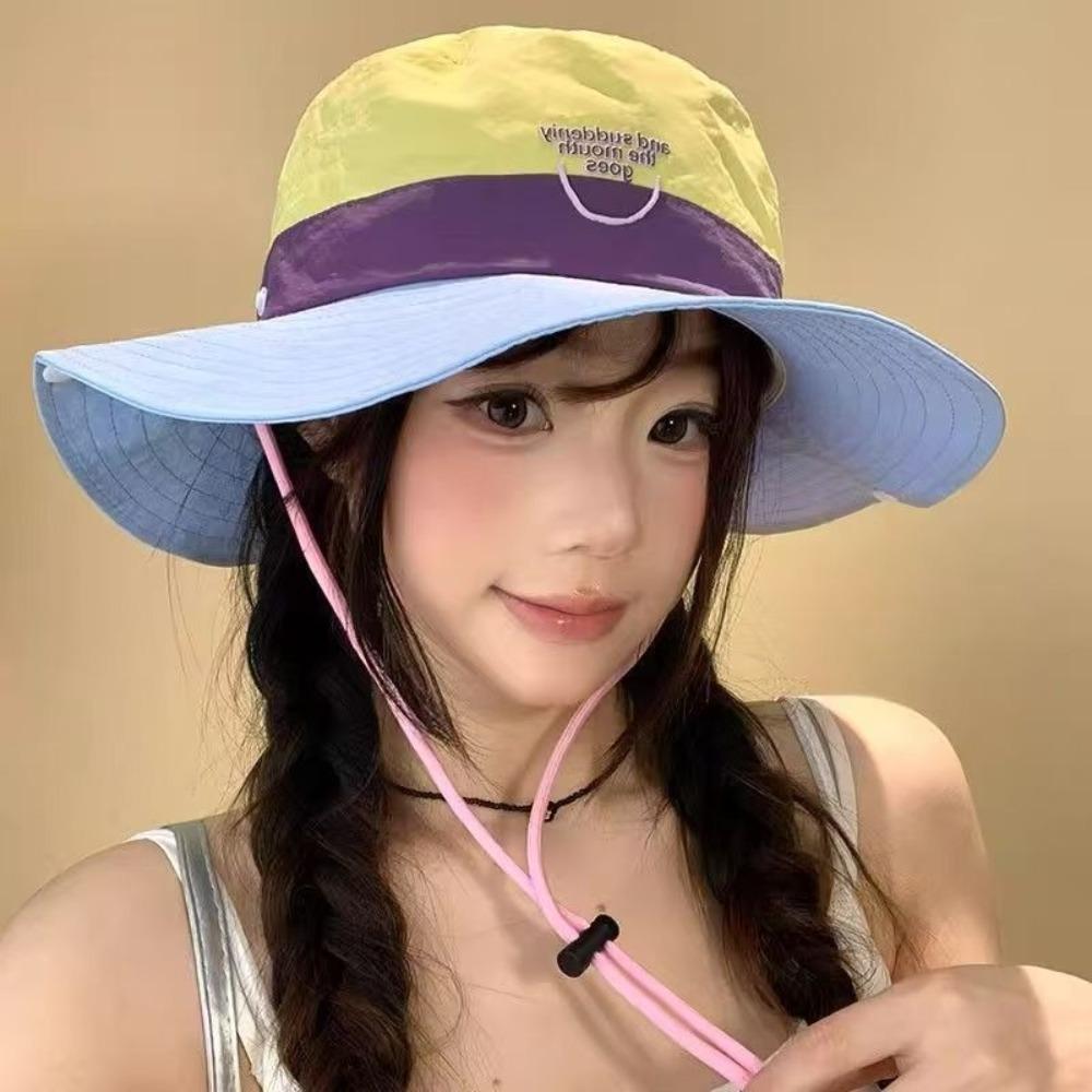 Lightweight Sun Protection Hat Retro Hiking Cap New Fisherman Hat Summer Outdoor