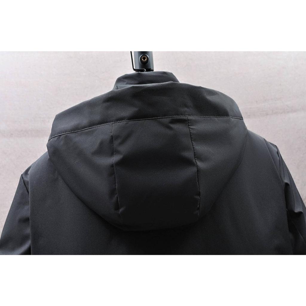 Men's New Cotton and Thickened Removable Hooded Autumn and Winter Warm Jacket