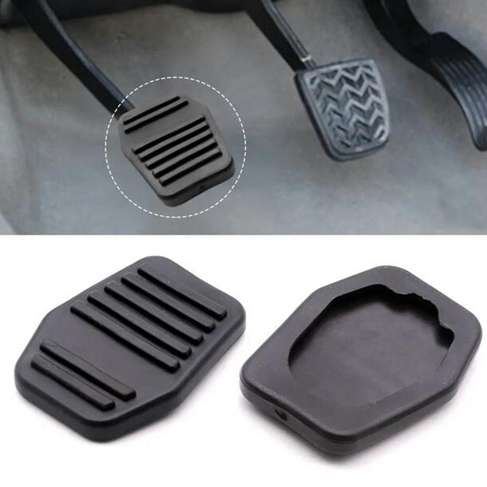 2pcs Rubber Brake Clutch Foot Pedal Pads 6789917 For Ford Fiesta MK5 Ikon 02-08