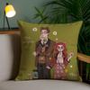 Game Movie C-Celeste Pillow Case Office Sofa Dorm Chair Back Short Plush Double-sided Printing Home  Cushion Cover