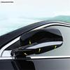 Side Door Rearview Mirror Rubbing Strip Decoration Sequ Cover Trim For Jeep Compass 2017 - 2024 Chrome Accessories Exterior