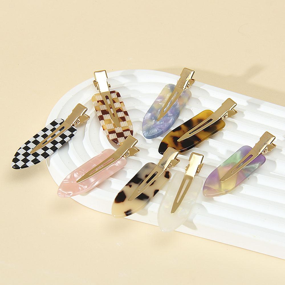 4Pcs/Lot Women Hair Clips Side Bangs Fix Fringe Barrette Makeup Kit Hair Accessories Female Ladies Girls Headwear Hairpin