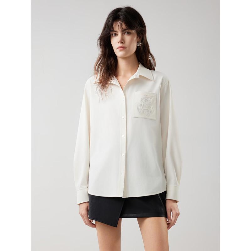 ELLE French Lapel Design Shirt