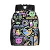 Pink Oliver Tree  American Singer Backpack for Men Women Cool Student Work Daypack  College Canvas Bags with Pocket
