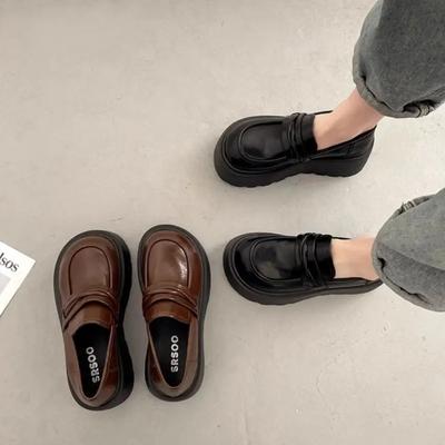 Fashion Mary Jane Platform Women's Shoes Japanese Style Lolita with Medium Heels Round Toe Loafers Ladies Pumps Gothic Summer 2025 Young