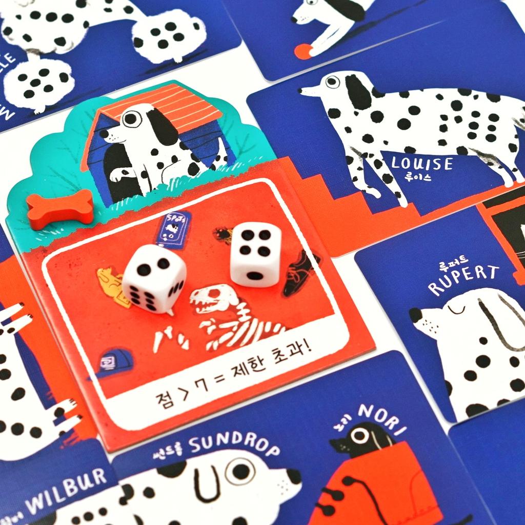 Spotted Dog Dice Board Game