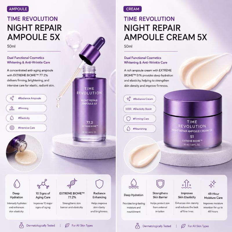 MISSHA Time Revolution Night Repair Special Set 5X