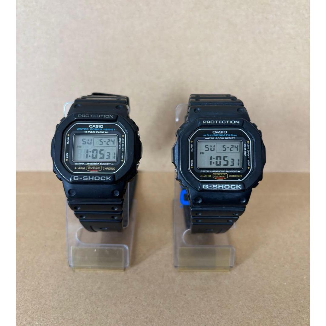 Casio G-SHOCK DW-5600E 2-piece set 20BAR 200M