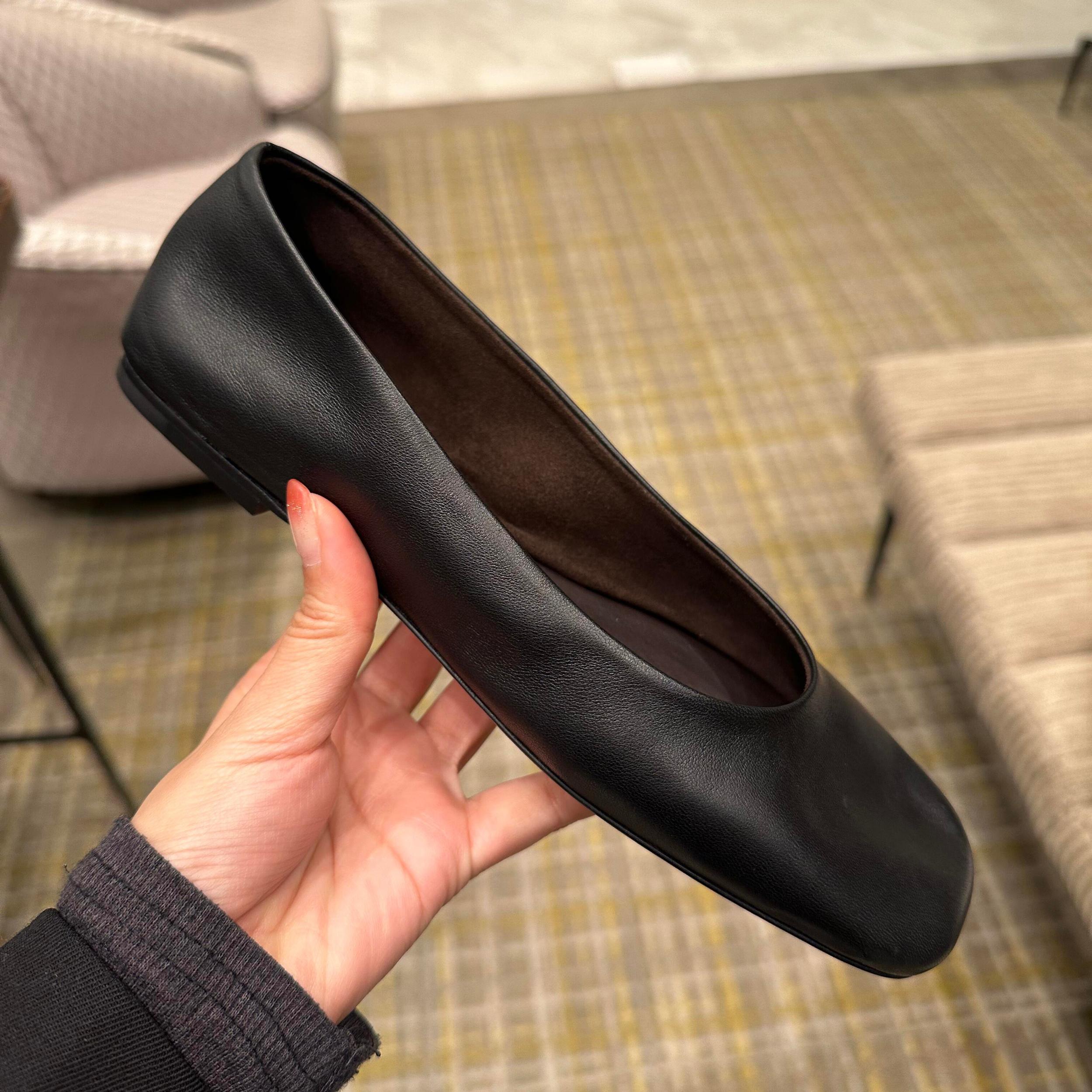 

Супер мягкая овчина~ Темпераментные туфли-одиночки квадратный носок мягкая подошва туфли бабушки неглубокий вырез и на одну ногу туфли Мэри Джейн 35