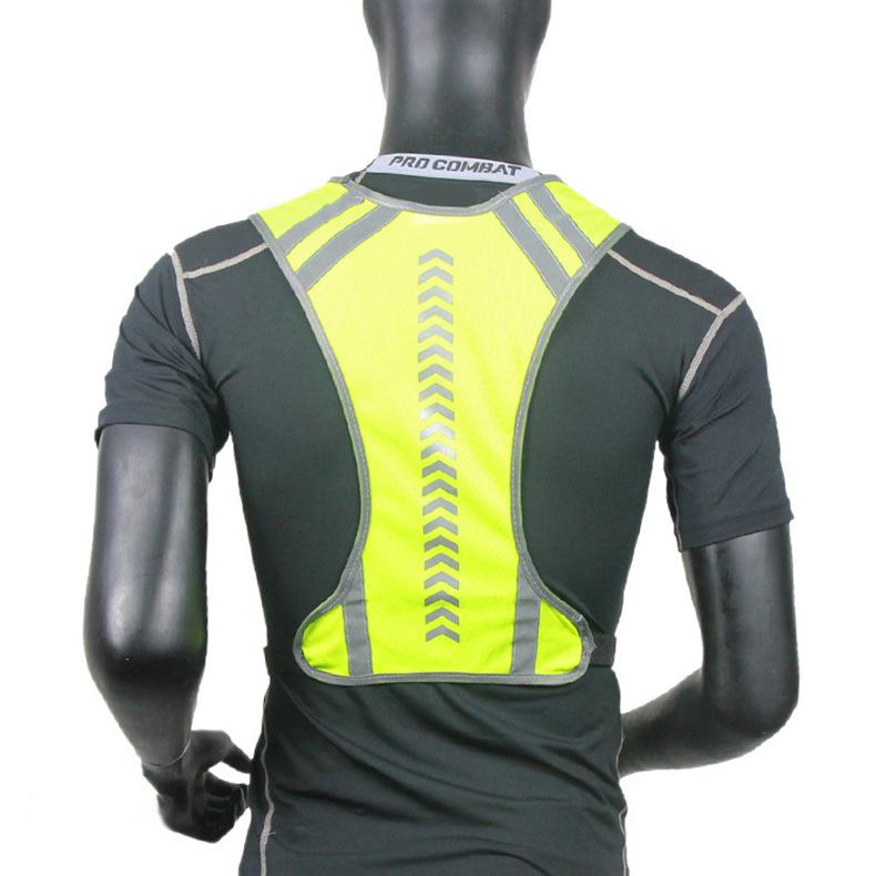 Reflective Safety Vest for Night Running & Cycling